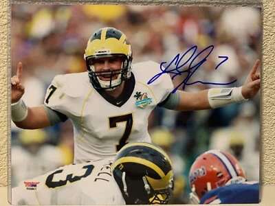 Chad Henne Signed Michigan Wolverines 8x10 Photo PSA/DNA - Image 1 of 4