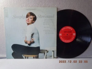 STREISAND,BARBRA Vinyl lp...SIMPLY STREISAND...COLUMBIA...VG+/VG+...'67 - Picture 1 of 2