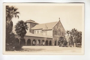Echtes Foto Postkarte Gedenkkapelle Stanford University Palo Alto CA - Bild 1 von 1