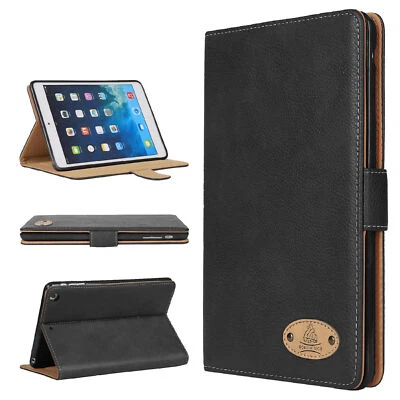iPad Mini 1st 2nd 3rd 4th 5th 6th Generation Leather Case Smart Flip Stand Cover - Image 1 of 4