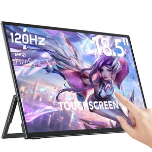 UPERFECT 18.5" Touch Screen Portable Monitor 1080P HDMI USB C For SAMSUNG DEX - Picture 1 of 10
