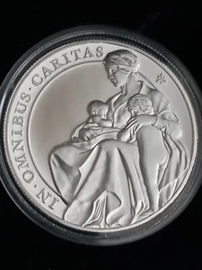 Silber Münze 1 Oz Dollar 2022 ,St Helena Queens Virtues Charity  ,Nr .  722/2500 - Bild 1 von 5