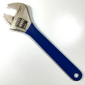 Vintage Sears Companion Crescent-Style Adjustable Wrench 12 in 30419 Blue - Picture 1 of 3