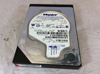 MAXTOR DiamondMax Plus 8 3.5" ATA 133 PATA IDE 30GB Hard Disk Drive DELL 02W648 - Image 1 of 3