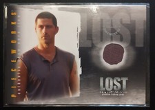 LOST REVELATIONS MATTHEW FOX PIECEWORKS COSTUME CARD PW-1 Jack. INKWORKS 2006
