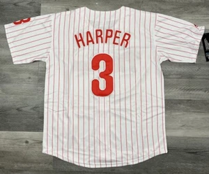 Bryce Harper Philadelphia Phillies Home Road Alternate Jersey Men’s Size Large - Picture 1 of 3