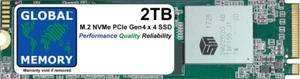 2TB M.2 2280 Pcie Gen4 x4 Nvme SSD Pour Portables, Ordinateurs PC, Serveur, - Picture 1 of 2