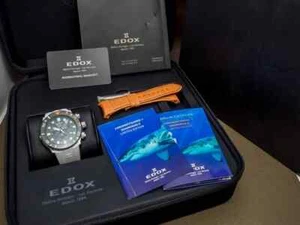 Edox Chrono Offshore 1 Sharkman II Limited Edition Ref.10234-3O-NIN 45mm Men's - Picture 1 of 6