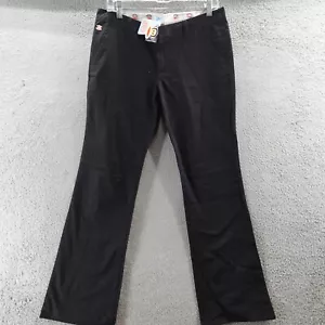 Paul Frank Dress Pants Women's 29 Black Casual Work Mid Rise Straight Ladies - Picture 1 of 13