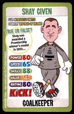 Kick! Magazine - Football Heroes Card (2008) Shay Given