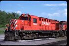 Original Schienenrutsche - CP Canadian Pacific 1840 Sault Ste Marie ON 7-25-1982