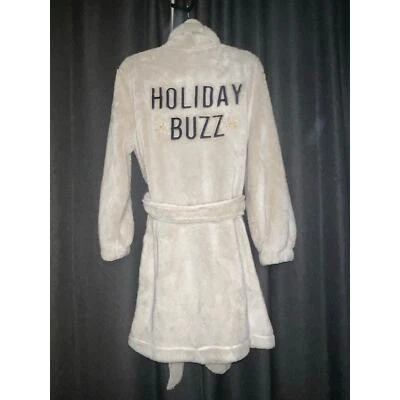 Bata de Navidad Aerie Holiday talla mediana bolsillos Foto 1 de 3