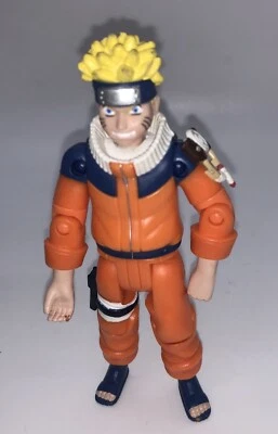 "Figura de acción posable Mattel 2002 Naruto Uzumaki 4,75""" Foto 1 de 4
