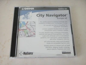 MapSource EUROPE City Navigator v6 Map Update GARMIN StreetPilot III 2610 2650 - Picture 1 of 2