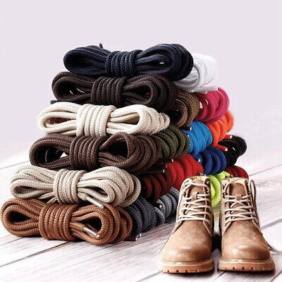 1Pair Round Shoelaces Polyester Shoes Shoe Laces Boots Sneakers Shoelace Strings • 1.42$
