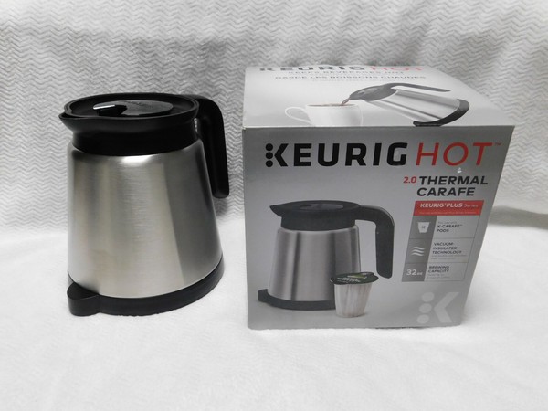Keurig Hot 2.0 Carafe Keurig Plus Series Brand Double Wall Black NIB Photo Related