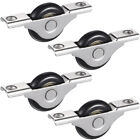 Sliding Door Rollers for Closet Cabinets - High-Quality Set of 4
