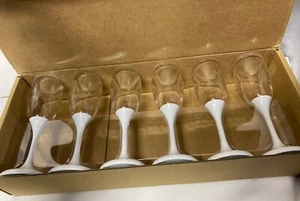 LIQUID ACTIVATED Wine/Champagne Flutes, LED, Set of 6 - NEW! - Picture 1 of 4
