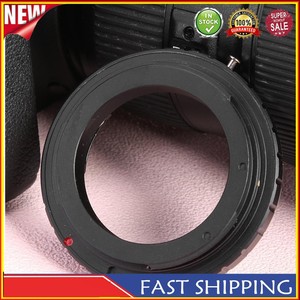 Lens Adapter w/Optical Glass Infinity Focus for Minolta MD Lens to for Canon EOS