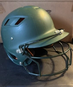 Schutt Baseball/Softball Batters Helm mit Schutz grün 324200 - Bild 1 von 5