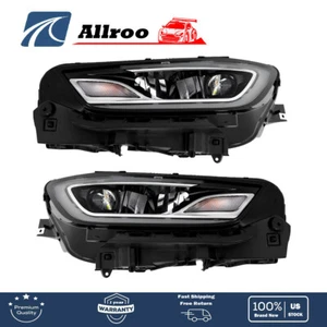 LED Headlights Housing Projector Pair Set Fit For 2021-2023 Chrysler Pacifica - Foto 1 di 12