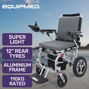 PRESALE EQUIPMED Ultra-Light Power Wheelchair Electric Wheel Chair Aluminium - Picture 1 of 9
