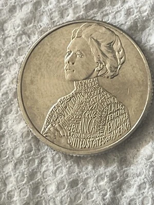 Rare Jovita Idar Quarter 2023 P mint Error Coin Reading "In Cod We Trust" - Image 1 of 2