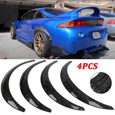 Kit de 4 piezas/juego de llamaradas de guardabarros patrón forjado para Mitsubishi Eclipse GS EE. UU. Foto 1 de 4