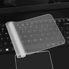 Neu Klar Silikon Tastatur Abdeckung Schutz Haut für 15,6""-17,3"" Laptop Notebook