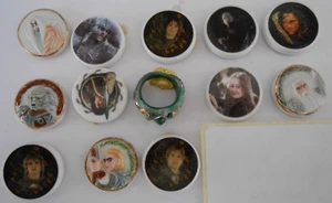 Rare PRE-SERIE COMPLETE  DE 13 FEVES  LE SEIGNEUR DES ANNEAUX  2004 - Imagen 1 de 1