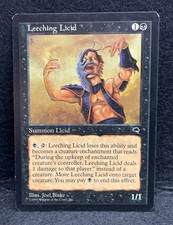 Magic The Gathering TCG, Leeching Licid, Tempest, Regular Uncommon