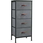 Chest of 4 Drawers Fabric Dresser Clothes Storage Chest for Living Room/Bedroom