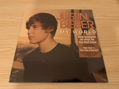 Justin Bieber – My World Vinyl LP – New & Sealed – First Time on Vinyl Release - Image 1 of 2