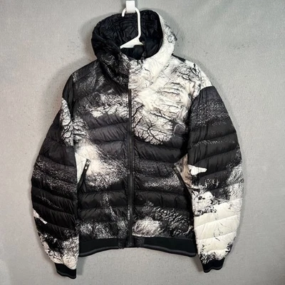 Jaqueta Masculina Lululemon Get Up Get Down com Capuz Tamanho Grande Zíper Completo - Imagem 1 de 4