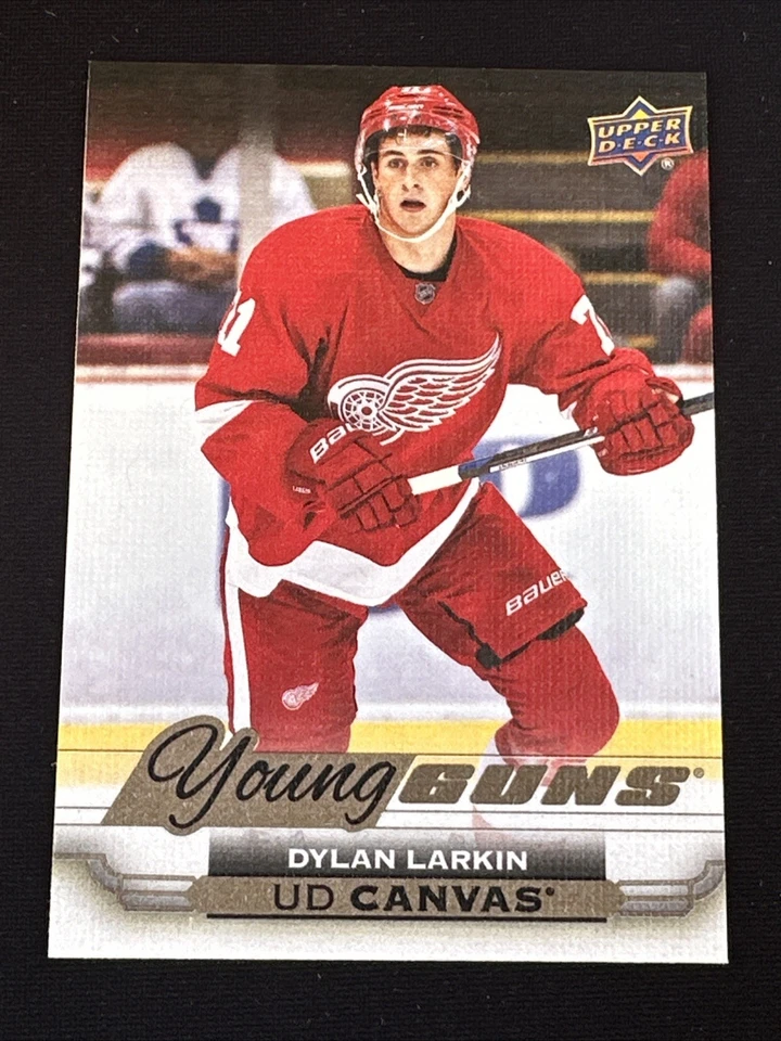 2015-16 Upper Deck Young Guns Canvas C112 Dylan Larkin Detroit Red Wings - Image 1 of 2