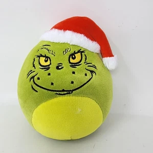 Squishmallows The Grinch Who Stole Christmas Plush Santa Hat Soft Toy 5.5" - Picture 1 of 5