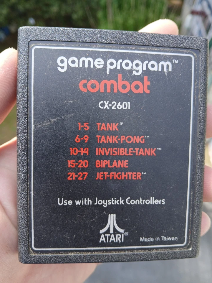 Combat (ATARI 2600) TESTED WORKS - Image 1 of 4