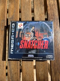 Snatcher Sega Mega-CD PAL Complete CIB | Rare Konami | Tested & Authentic