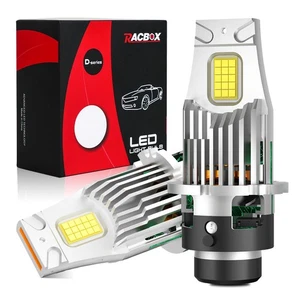 2x D2S D2R LED Headlight Replace Bulb Conversion Kit HID Xenon Super 6500K White - Picture 1 of 12