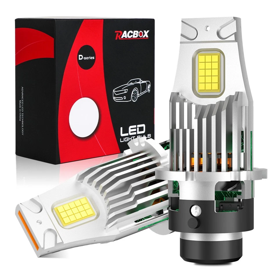 2x D2S D2R LED Headlight Replace Bulb Conversion Kit HID Xenon Super 6500K White - Image 1 of 4