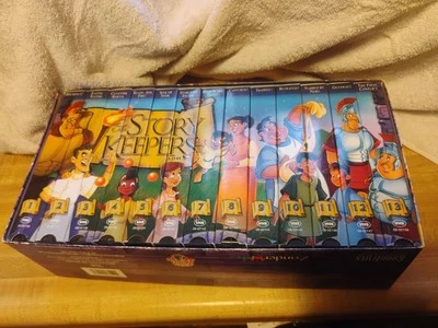 Complete Set The Story Keepers 13 VHS Tapes GoodTimes ZonderKidz AD 64  - Image 1 of 4