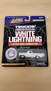 Rare Johnny Lightning Truckin America 1959 Chevy El Camino White Lightning Chase - Bild 1 von 2