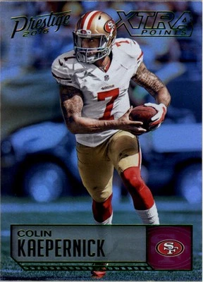 2016 Prestige Xtra Points Green #166 Colin Kaepernick - FB - Image 1 of 2