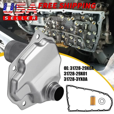 Transmission Oil Filter & Gasket for 2013-19 Nissan Pathfinder Quest QX60 JF017E - Image 1 of 4