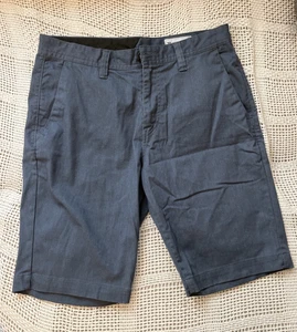 Volcom Frickin Modern Stretch Short 30 R Blue-Grey, recycled polyester Chino - Picture 1 of 5