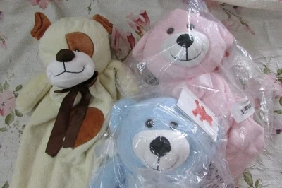 *ELECCIÓN* LINDO Blanco de Peluche Prefabricado Acabado en Blanco para Bordar a Máquina Nuevo en Paquete Foto 1 de 4