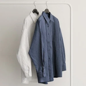 New Womens Striped Casual Top Loose Fit with Long Sleeves for All Seasons - Picture 1 of 42