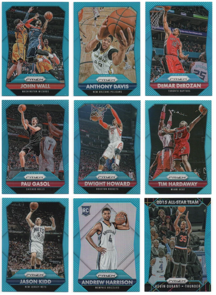 2015-16 Panini Prizm Prizms Light Blue /199 - Pick Any - Image 1 of 1