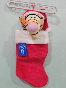 Neu mit Etikett Disney Winnie Puuh Vintage Tigger Plüsch Weihnachtsstrumpf - Bild 1 von 4