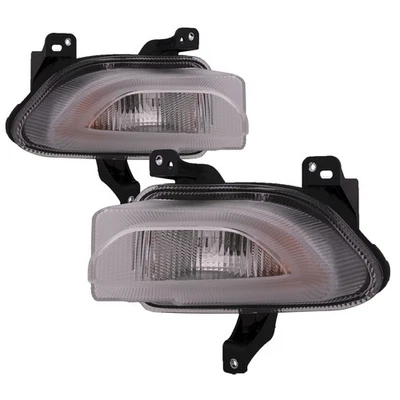 Side Turn Signal Lights Set Right Left Pair CAPA Fits 2015-2018 Jeep Renegade - Image 1 of 4